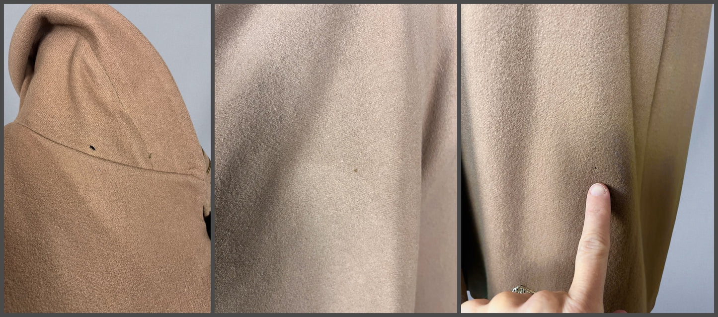 close-up of small / tiny chews to wool