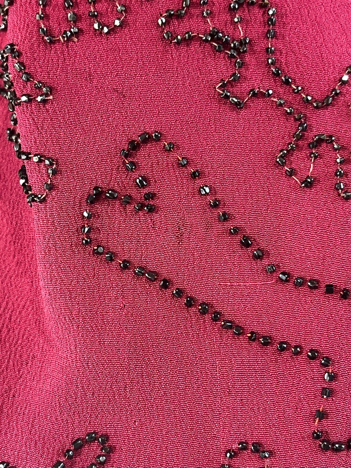 close-up of tiny wear areas