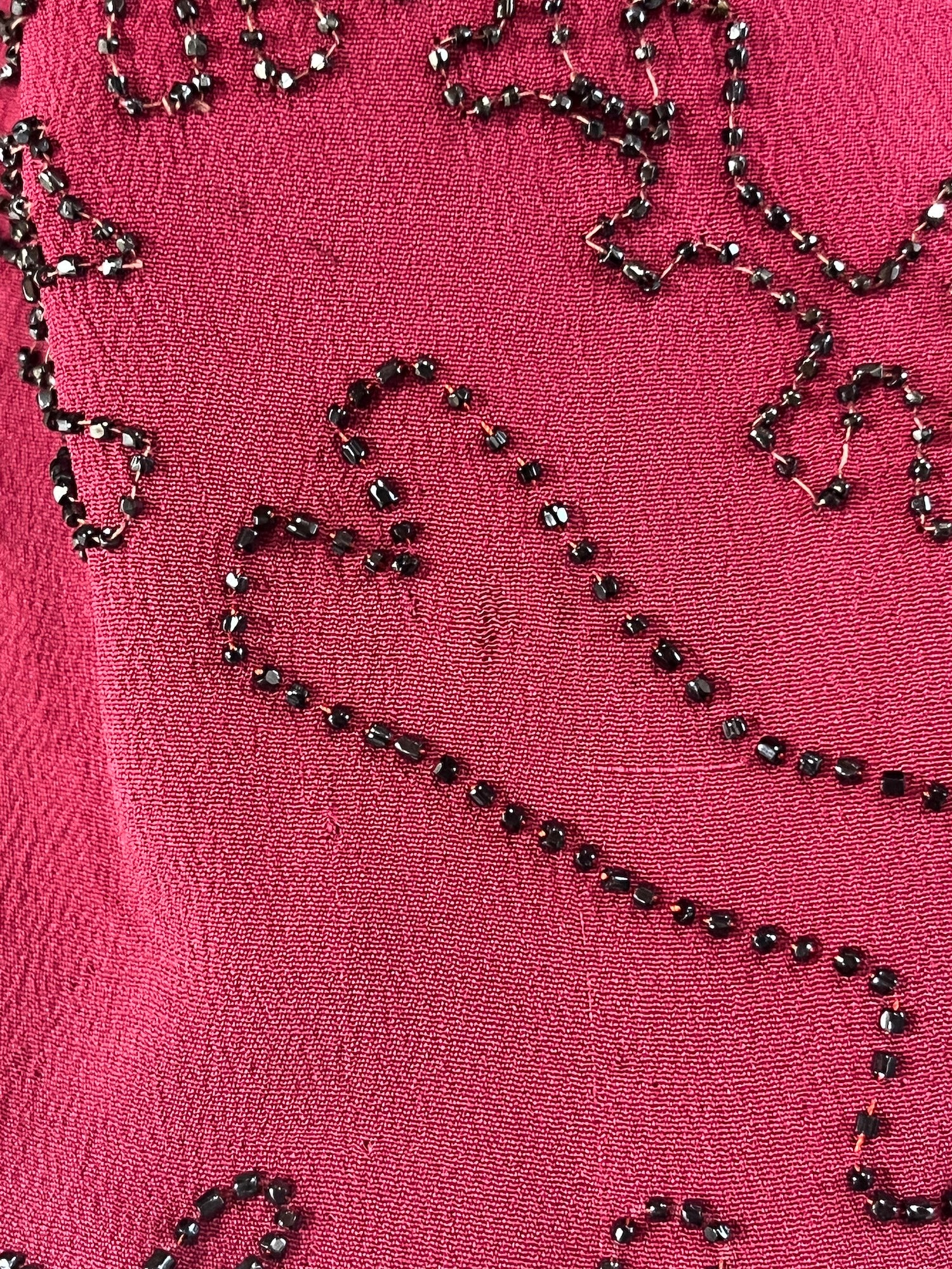 close-up of tiny wear areas