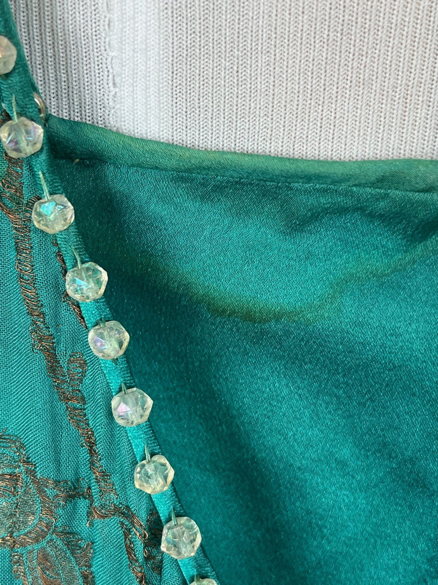 Close-up of underarm ring