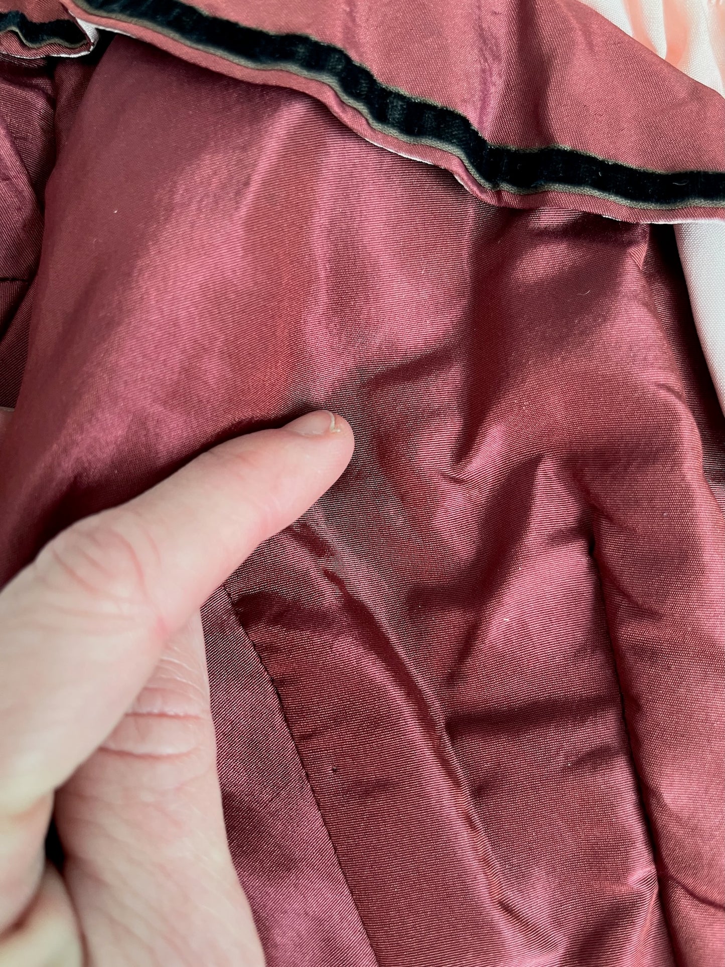 Minor dark spot on bodice