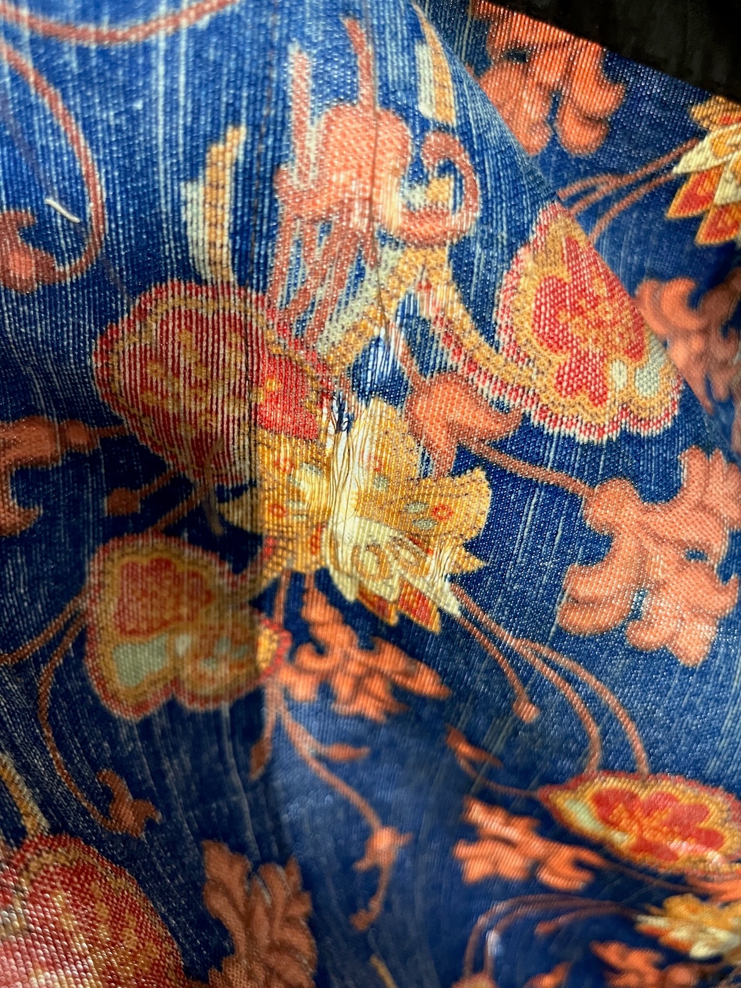 interior view of wear area on skirt