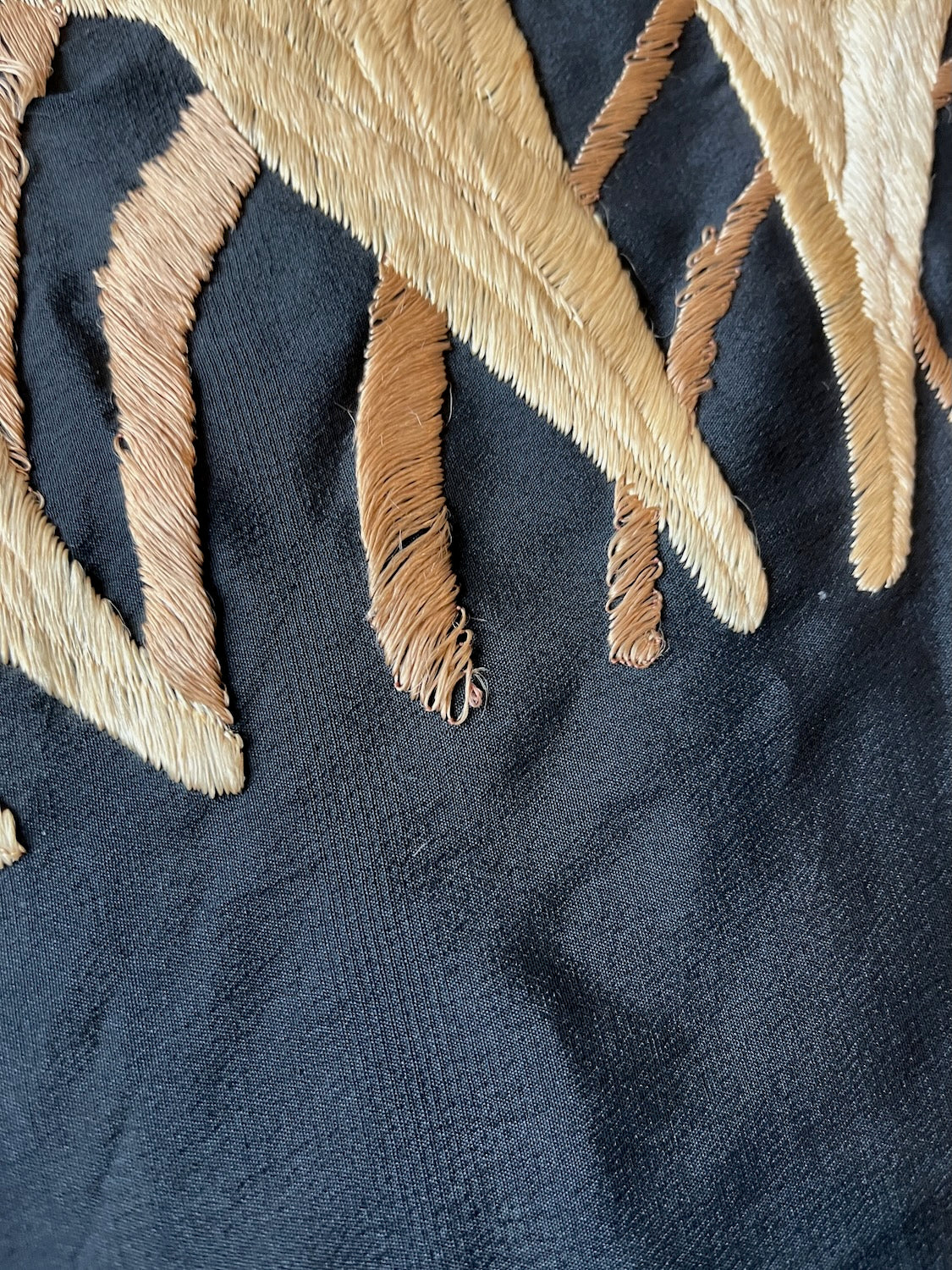 loose embroidery threads
