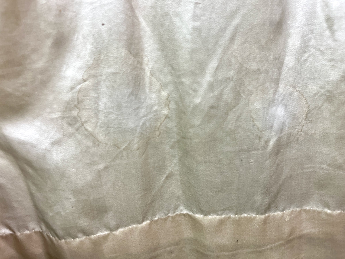 Antique 1900s 1910s Wedding Trousseau – Satin Lace Bridal Dress, Undergarments, Veil, Shoes & Accessories, Historical Heirloom