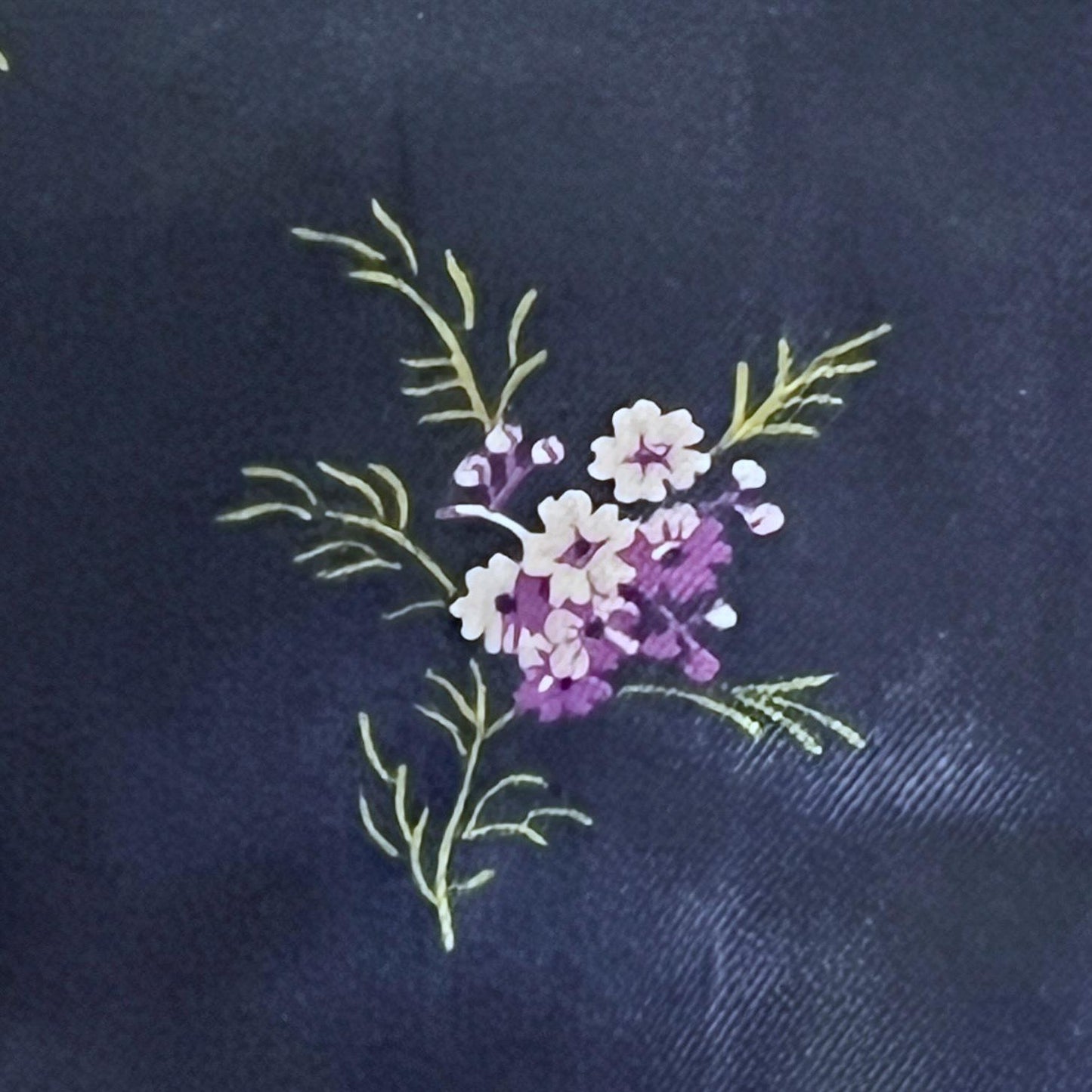 Antique Turn-of-the-Century Floral Silk Gibson Girl Dress Set, Victorian Edwardian Two-Piece, XS